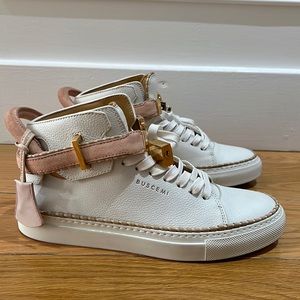 Brand New Buscemi high-top leather sneakers